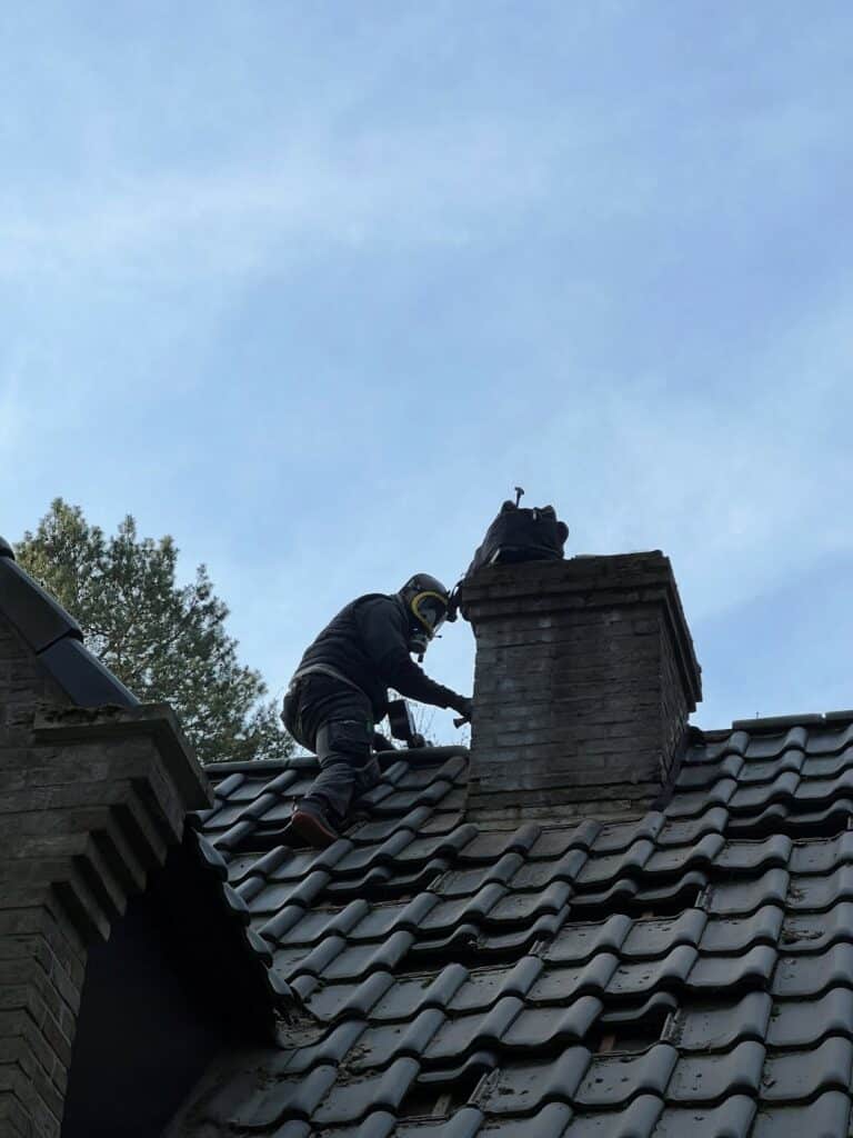 Schoorsteen reparatie