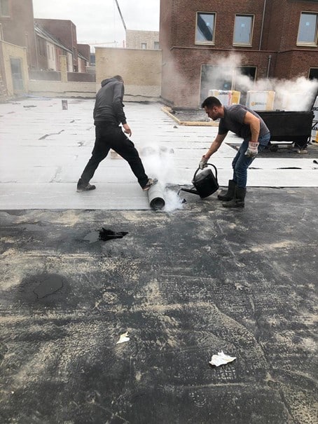 EPDM dakbedekking plaatsen